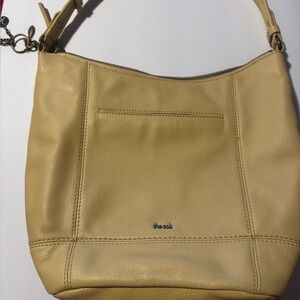 The Sak Women's Cream Leather Shoulder Bag